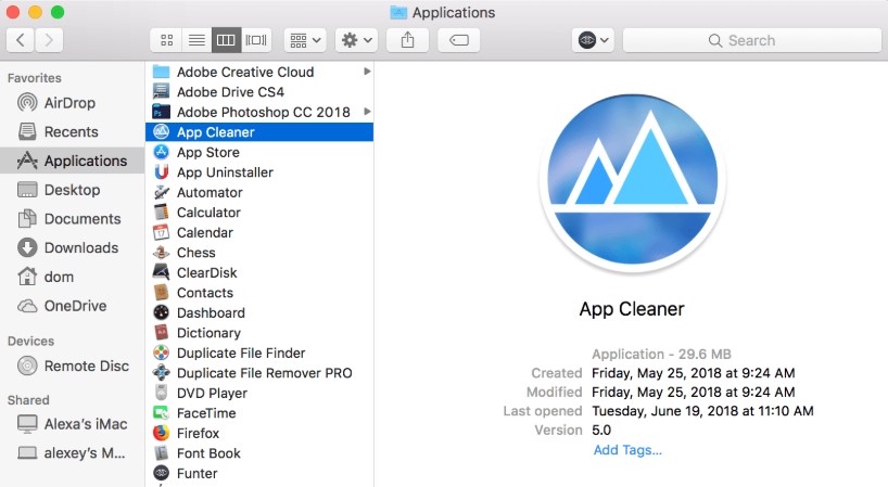 best computer cleaner app mac 2018